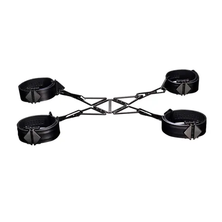 LOCKINK Hogtie Set Black - Adjustable Ankle and Wrist Restraint System