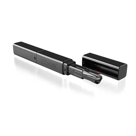 LOCKINK 5-in-1 Multi-Head Tickler Accessory Set - Black, Versatile Design