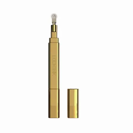 LOCKINK Multi-Head Sensory Tickler Wand, 5 Attachments, Gold Finish