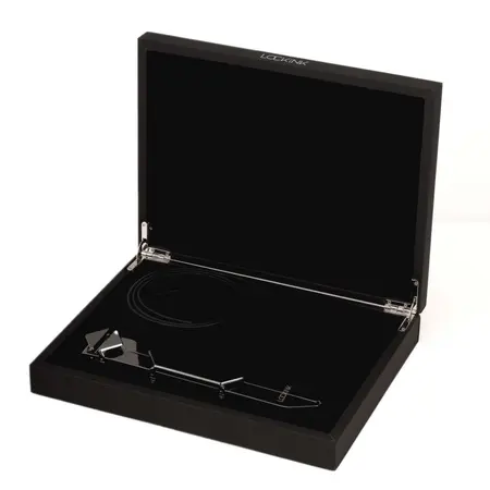 LOCKINK Adjustable Whip Black - Durable Synthetic Leather Model