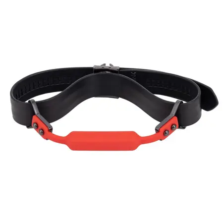 LOCKINK Adjustable Restraint Set with Ball Gag & Bite Gag, Black