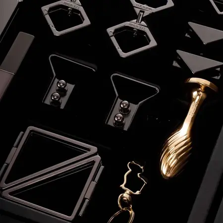 LOCKINK All-in-1 Black Restraint Set with Storage Case