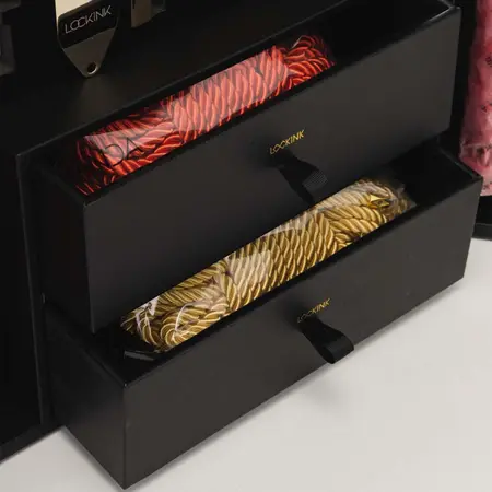 LOCKINK All-in-1 Black Restraint Set with Storage Case