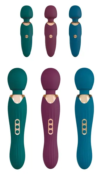You2Toys Grande & Petite Wand Set 6pcs, Rechargeable, Multicolor