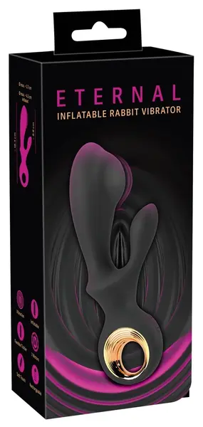 You2Toys Eternal Inflatable Rabbit Intimate Device, Soft Touch, USB, 18.3cm
