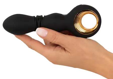 You2Toys Eternal Intimate Thrusting Device Soft Touch Black 17cm