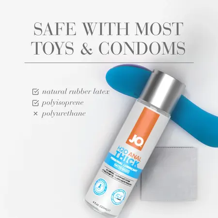 JO H2O Anal Thick Lubrikant na Vodenoj Bazi 120ml - Ekstra Gusta Formula