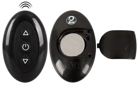 Couples Choice RC Multi Funkcionalni Silikonski Intimni Sistem Crni 34.8cm