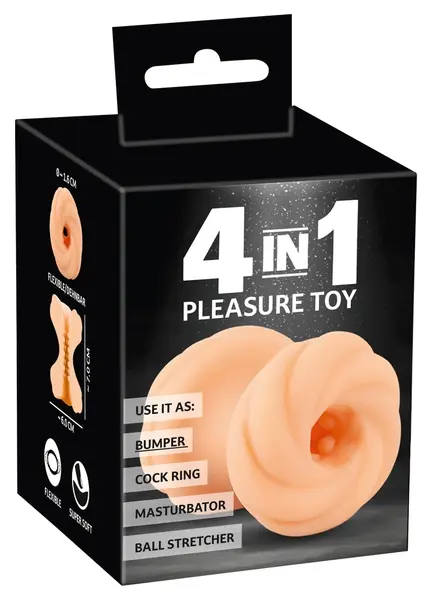You2Toys 4u1 Višenamenski Intimni Sistem, Fleksibilni TPE, 7 cm