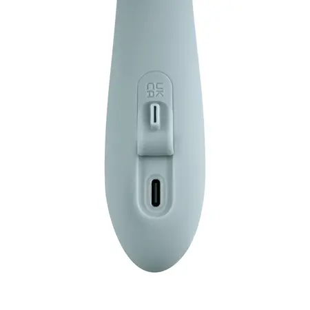 Svakom Chika Aplikacijom Kontrolisan Fleksibilni Dvostruki Vibrator Tirkizno Siva