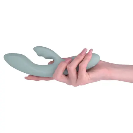 Svakom Chika Aplikacijom Kontrolisan Fleksibilni Dvostruki Vibrator Tirkizno Siva