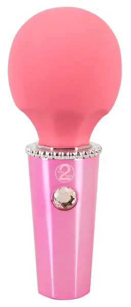 You2Toys Mini Wand Berry Compact Rechargeable Massage Wand Pink 12.7cm
