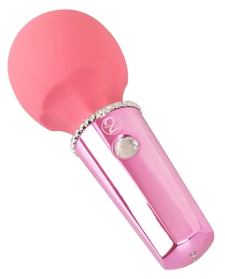 You2Toys Mini Wand Berry Compact Rechargeable Massage Wand Pink 12.7cm