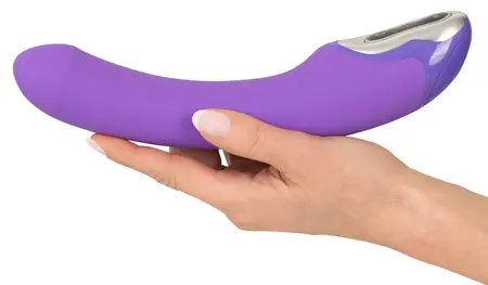 Sweet Smile Curved Multi-Motor Intimate Device Silicone 23cm Violet
