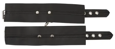 You2Toys Vegan Bondage Set 5-Piece Faux Leather Black Adjustable