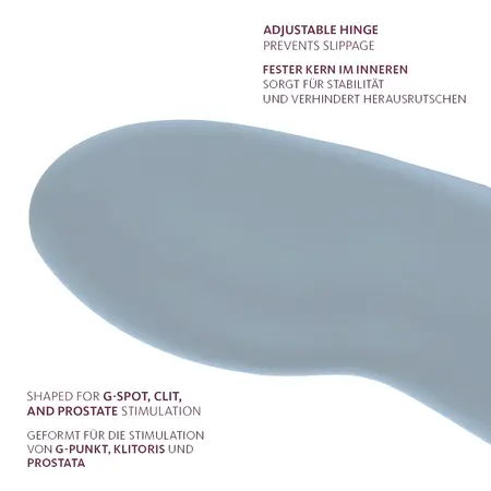 FUN FACTORY Share Vibe Pro Intimate Machine Cool Grey Silicone 14 cm