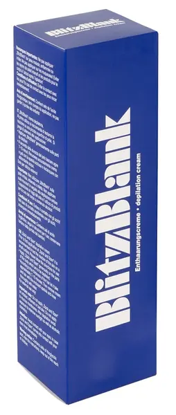 BlitzBlank Hair Removal Cream 250ml - Gentle Vegan Formula