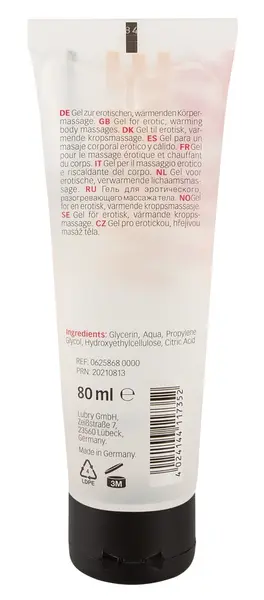 Just Play Heat Wave Lubricant 80ml - Warming Vegan Formula