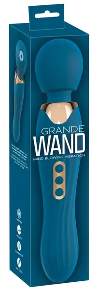 You2Toys Grande Wand Plavi - Snažni Bežični Silikonski Masažer 29.3cm
