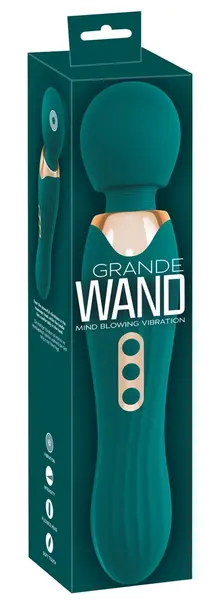You2Toys Grande Wand Green - Snažan masažni uređaj, 29.3 cm