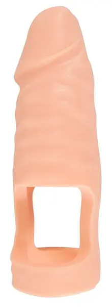 Realistixxx Ball Stretcher sa dualnim nastavkom, TPE u boji kože, 14.8 cm