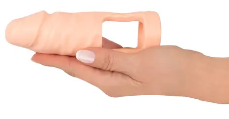 Realistixxx Ball Stretcher sa dualnim nastavkom, TPE u boji kože, 14.8 cm