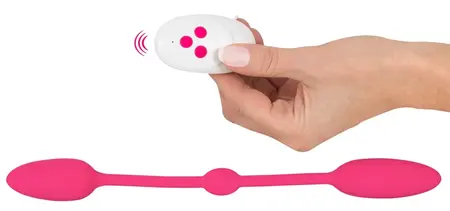 Sweet Smile RC Double Pleasure silikonske intimne duo kuglice sa daljinskim upravljanjem 28cm