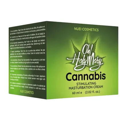 NUEI Oh Holy Mary Cannabis Intimna Krema 60ml - Veganska Lubrikantna Formula