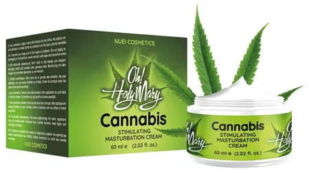 NUEI Oh Holy Mary Cannabis Intimna Krema 60ml - Veganska Lubrikantna Formula