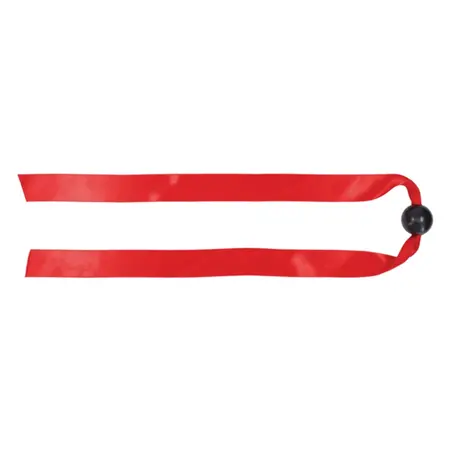 Sportsheets S&M Amor Satin Kugla Gag Crvena Traka Podesiva 46cm