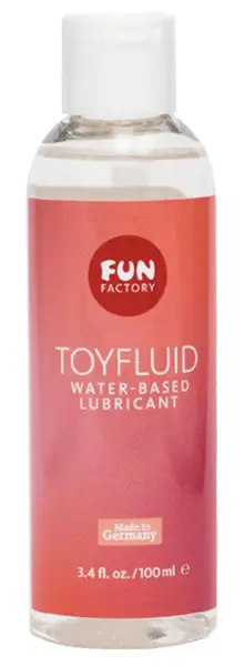 Fun Factory Toyfluid Water-Based Lubricant 100ml - For Silicone Accessories