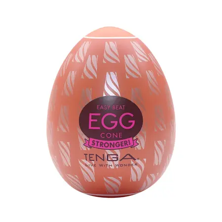 Tenga Egg Cone II Uređaj za intimnu stimulaciju Smeđi 1 kom