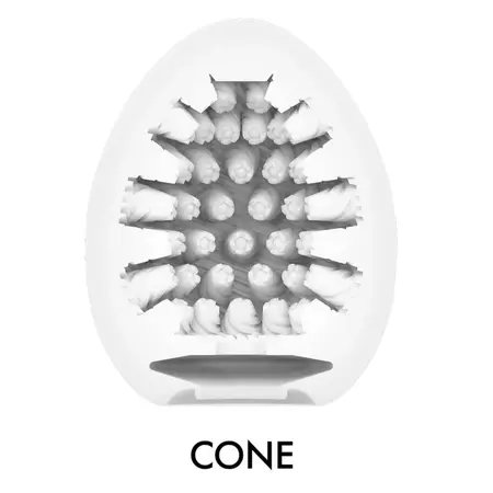 Tenga Egg Cone II Uređaj za intimnu stimulaciju Smeđi 1 kom