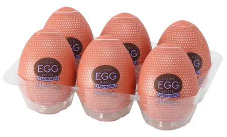 Tenga Egg Misty II HB Set od 6 – Fleksibilni teksturirani intimni uređaji