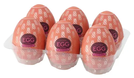 Tenga Egg Cone Stronger HB Set od 6 kom – Fleksibilni rukavi za stimulaciju