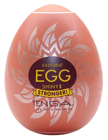 Tenga Egg Shiny II 6-Pack - Flexible Textured Stimulation System