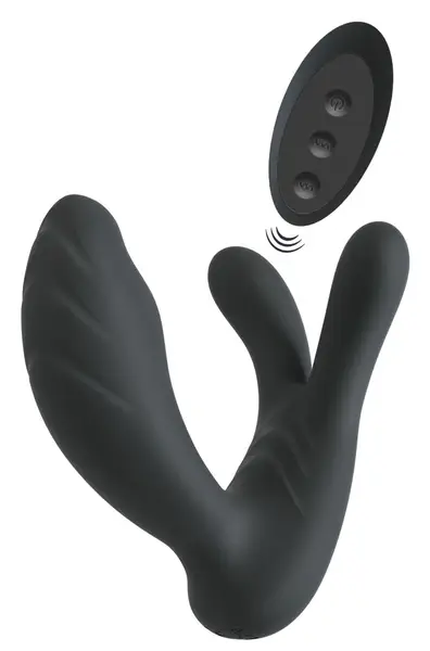 Sweet Smile RC Trostruki motor Anatomski sistem za stimulaciju, Ljubičasta, 11 cm