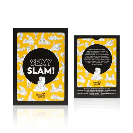 Tease & Please Sexy Slam Kartaška igra – Duplo pakovanje, Šarena edicija