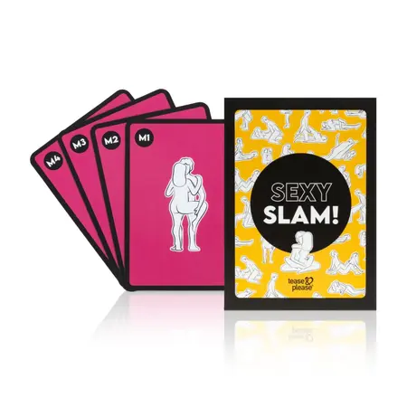 Tease & Please Sexy Slam Kartaška igra – Duplo pakovanje, Šarena edicija