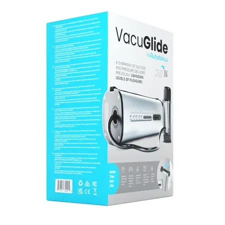 Autoblow VacuGLIDE Usisno-Potpomognuta Intimna Mašina EU Utikač Aluminijumsko Telo