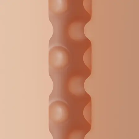 Autoblow AI Ultra Sleeve Bež - Interchangeable teksturirani umetak