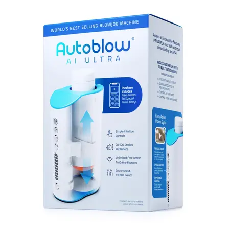 Autoblow AI Ultra Intimate Technology mašina - EU utikač, pametna video sinhronizacija