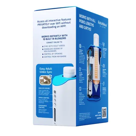 Autoblow AI Ultra Intimate Technology mašina - EU utikač, pametna video sinhronizacija
