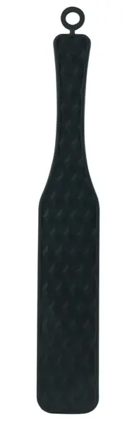 Fetish Fantasy Elite Silicone Paddle Black - Hygienic Flexible Model