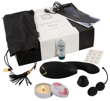 Womanizer Duo Bundle - Premium Set with Intimate Machine & Accessories