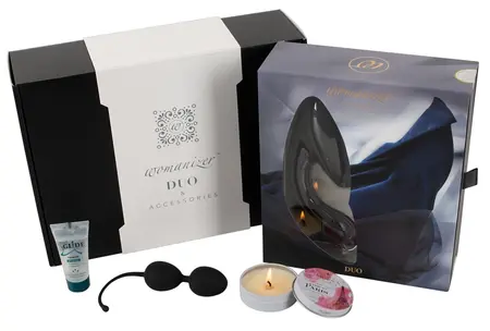 Womanizer Duo Bundle - Premium Set with Intimate Machine & Accessories
