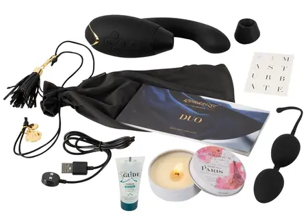 Womanizer Duo Bundle - Premium Set with Intimate Machine & Accessories