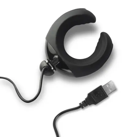 Rocks-Off Echo C Uređaj za intimnu stimulaciju crni Ergonomski punjiv