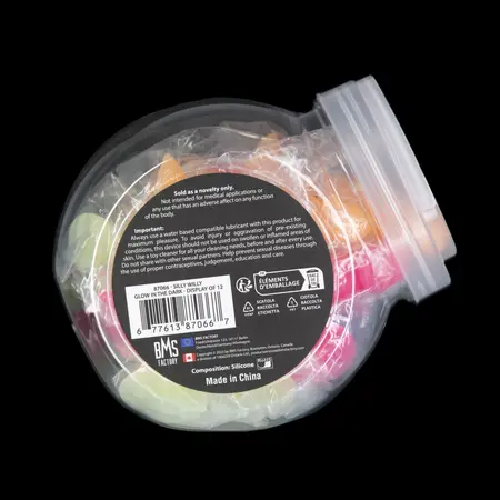 Addiction Silly Willy Mini Silicone Intimate Model Glow-in-the-Dark 3.3in