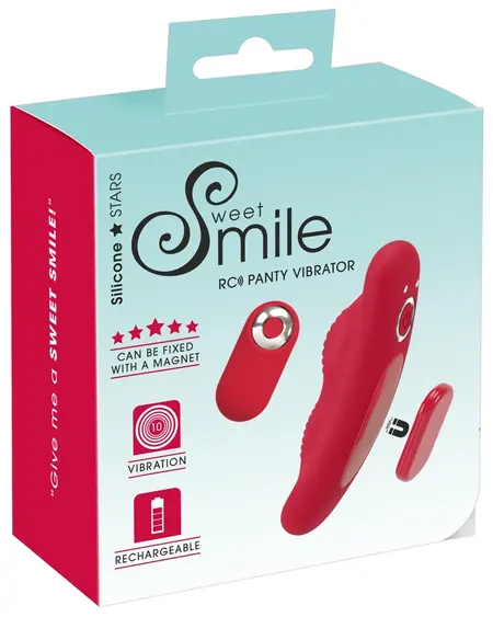 Sweet Smile Magnetic RC Panty uređaj | 10 modova, punjiv, crni